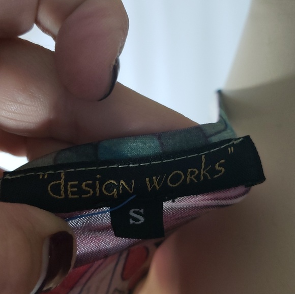 🎄Design works🎄 3/4 sleeve tunic paisley design - Picture 5 of 7